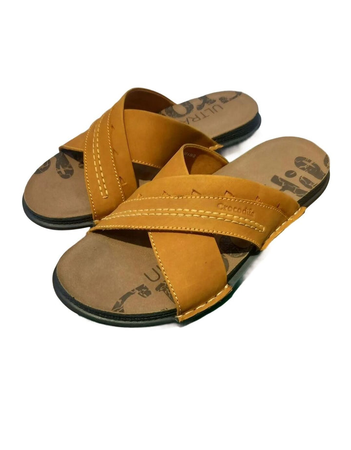 Crocodile Sandal Slip On Pria