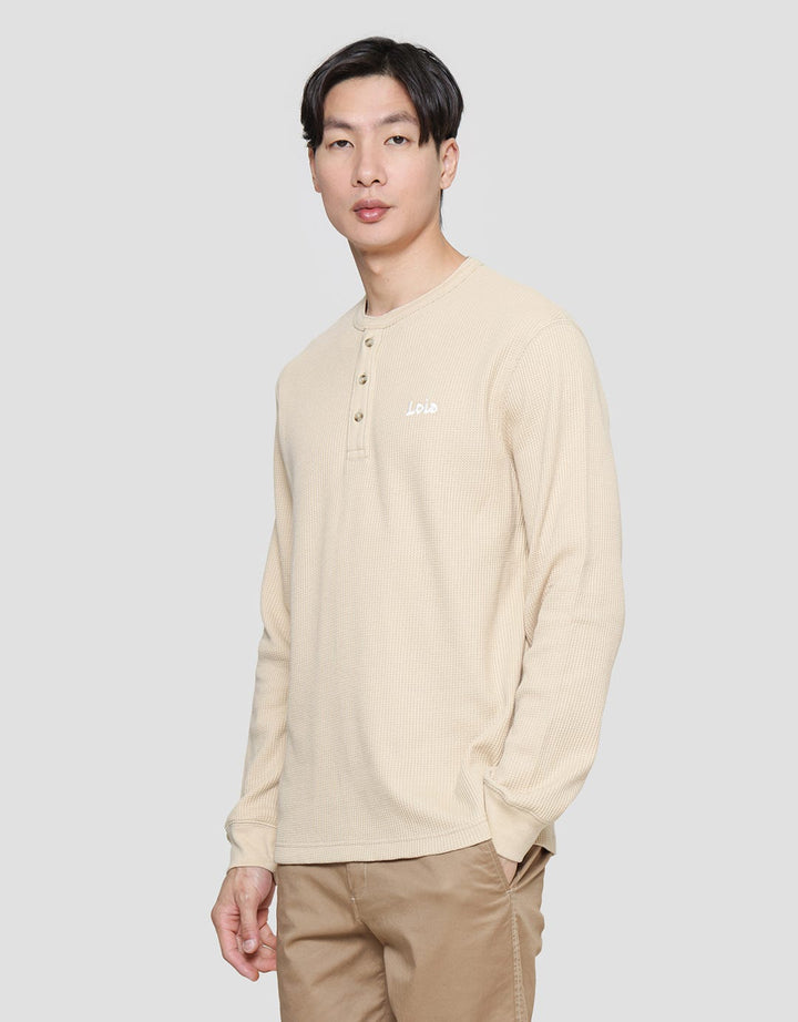 Lois Texture Waffle Sweatshirt Pria