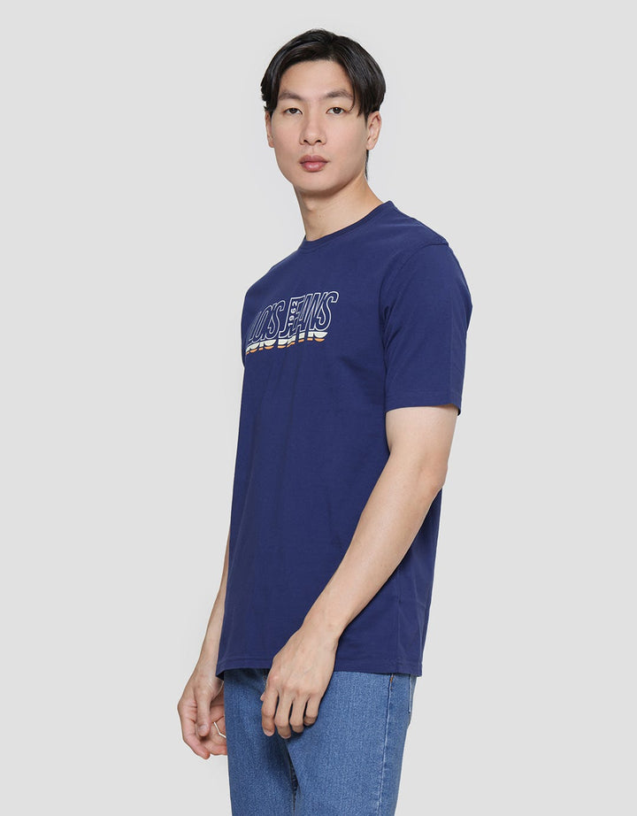 Lois Jeans Wording Print Kaos Pria
