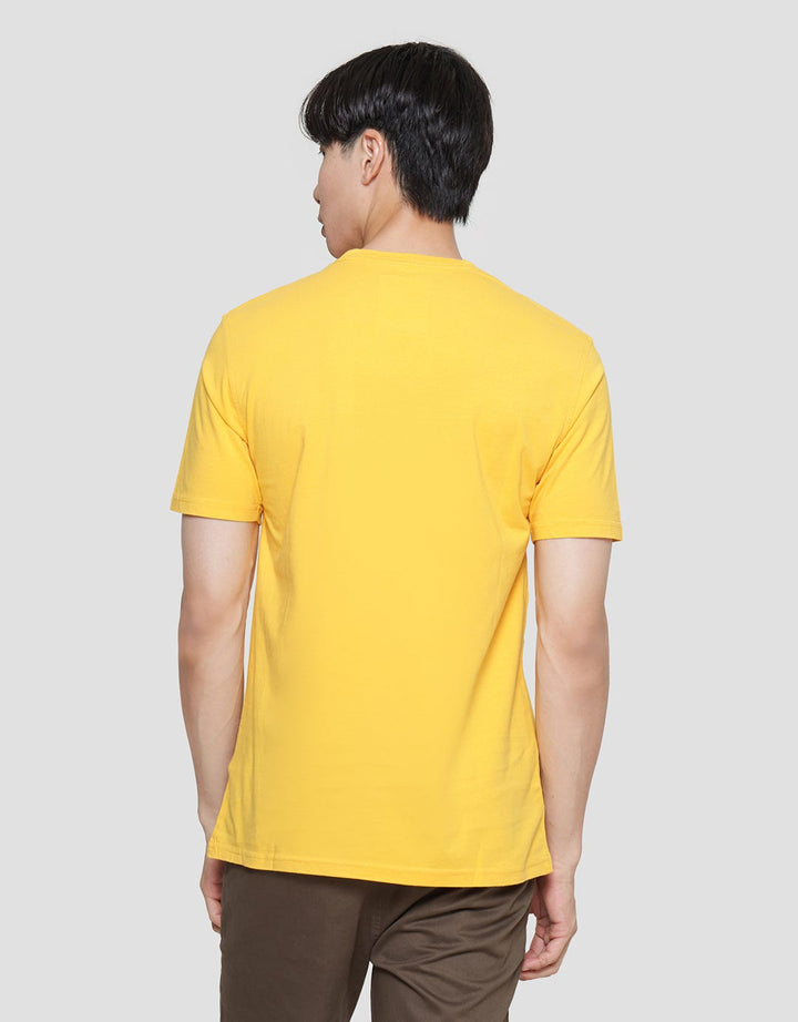 Lois Square Logo Kaos Casual Pria