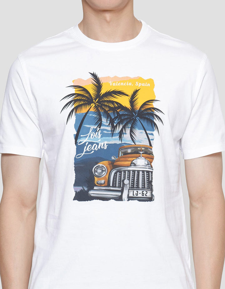Lois Sun Nature Kaos Casual Pria