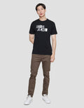 Lois Jeans Shade Logo Kaos Casual Pria