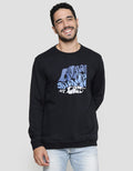 Lois Wording Print Sweater Pria