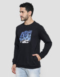 Lois Wording Print Sweater Pria