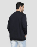 Lois Wording Print Sweater Pria
