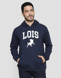 Lois Jaket Hoodie Pria
