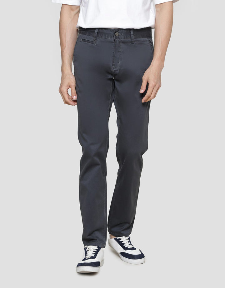 Lois Solid Washed Men's Chinos Pants
