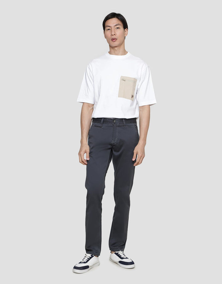 Lois Solid Washed Men's Chinos Pants