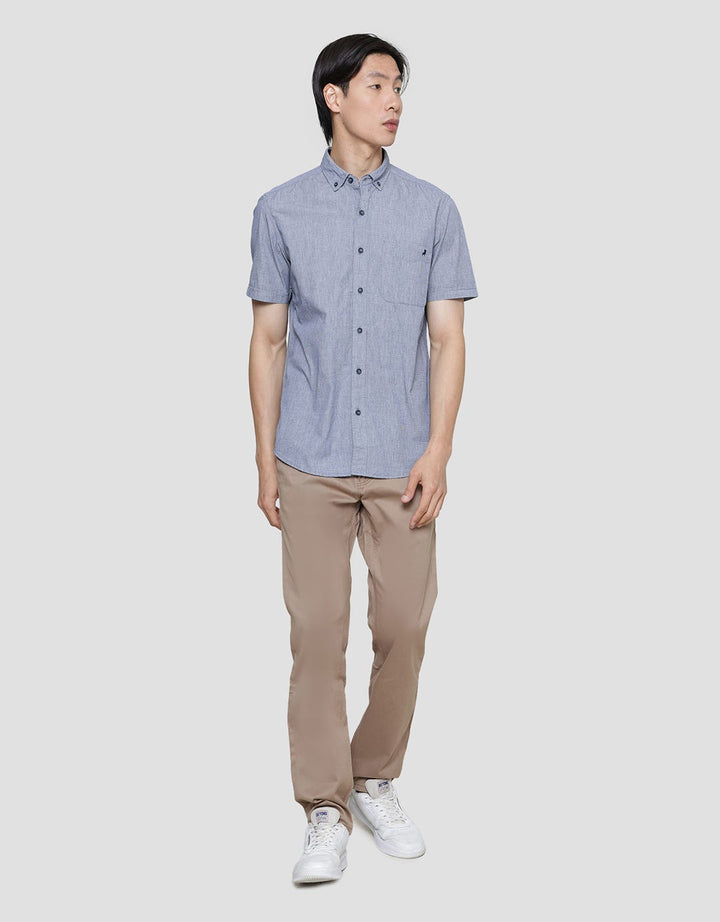 Lois Basic Style Kemeja Lengan Pendek Pria