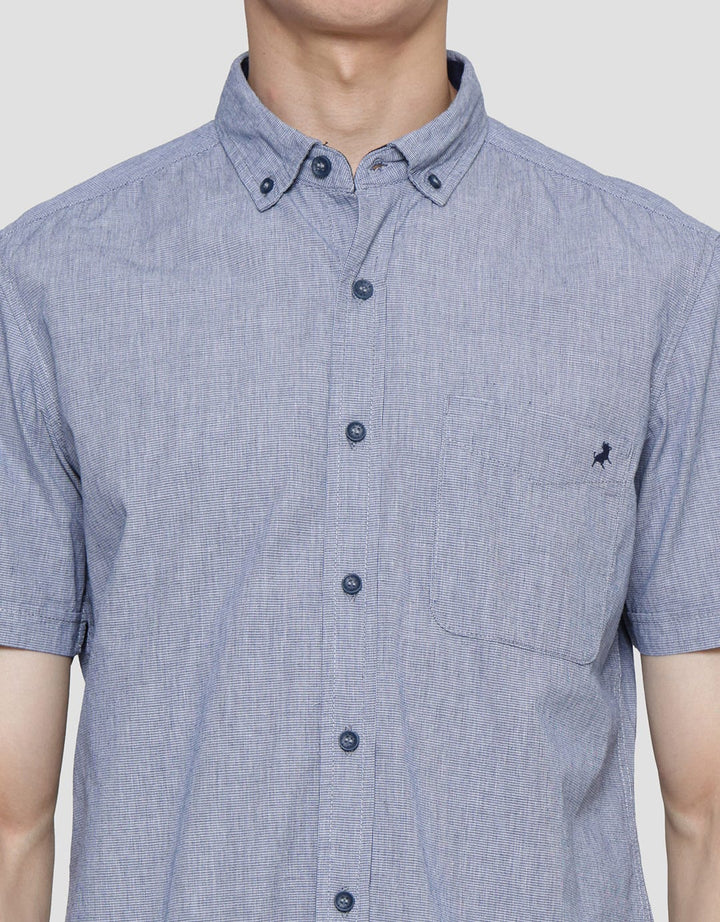 Lois Basic Style Kemeja Lengan Pendek Pria