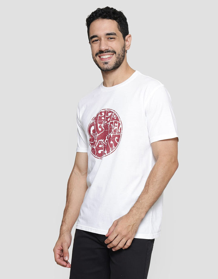 Lois Jeans Graphic Abstract Kaos Pria