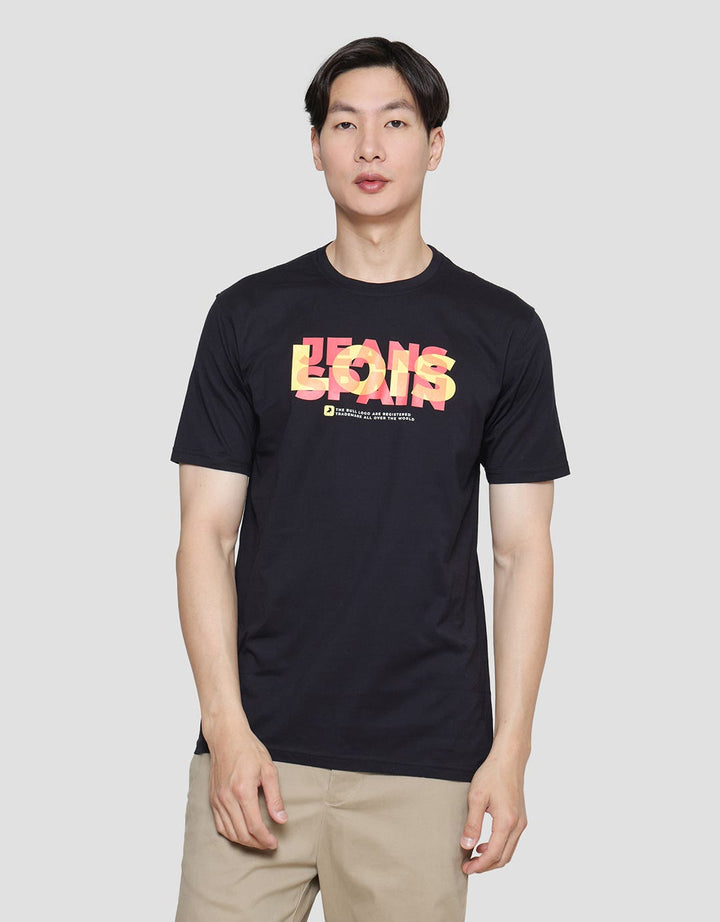 Lois Tips Wording Logo Kaos Casual Pria