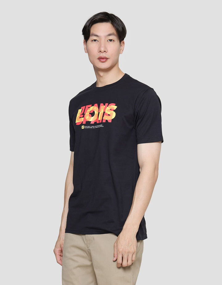 Lois Tips Wording Logo Kaos Casual Pria