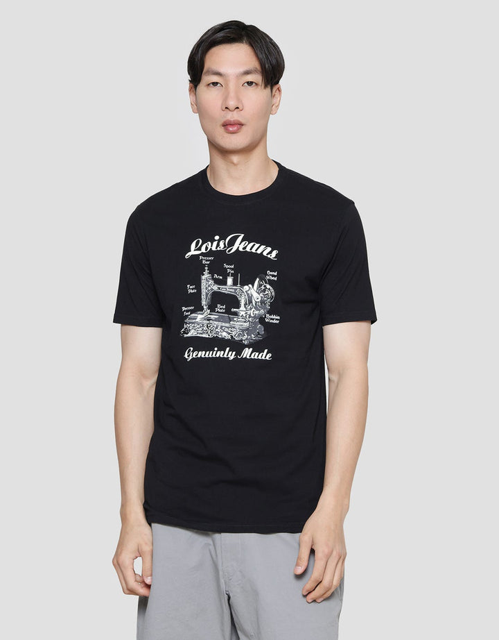 Lois Genuinly Man Kaos Lengan Pendek Pria