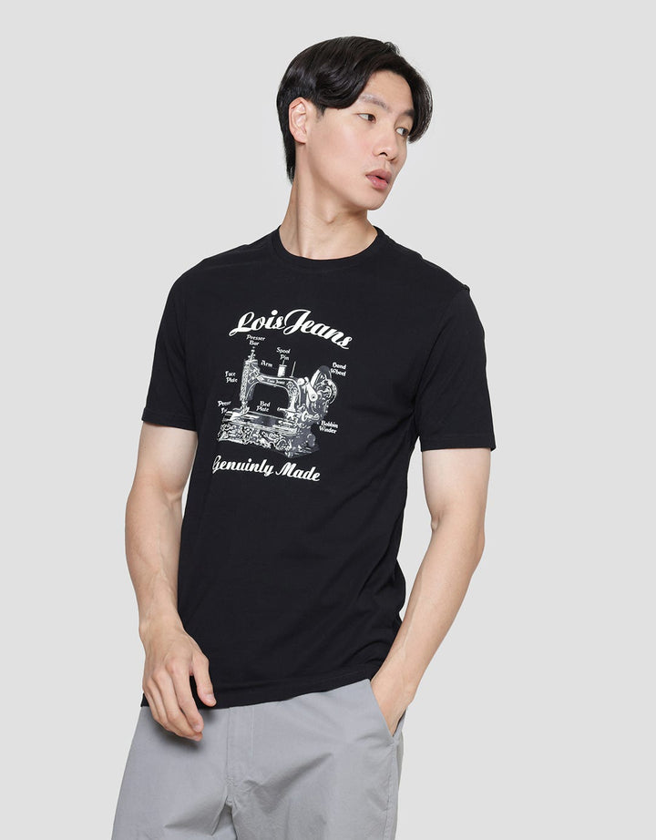 Lois Genuinly Man Kaos Lengan Pendek Pria