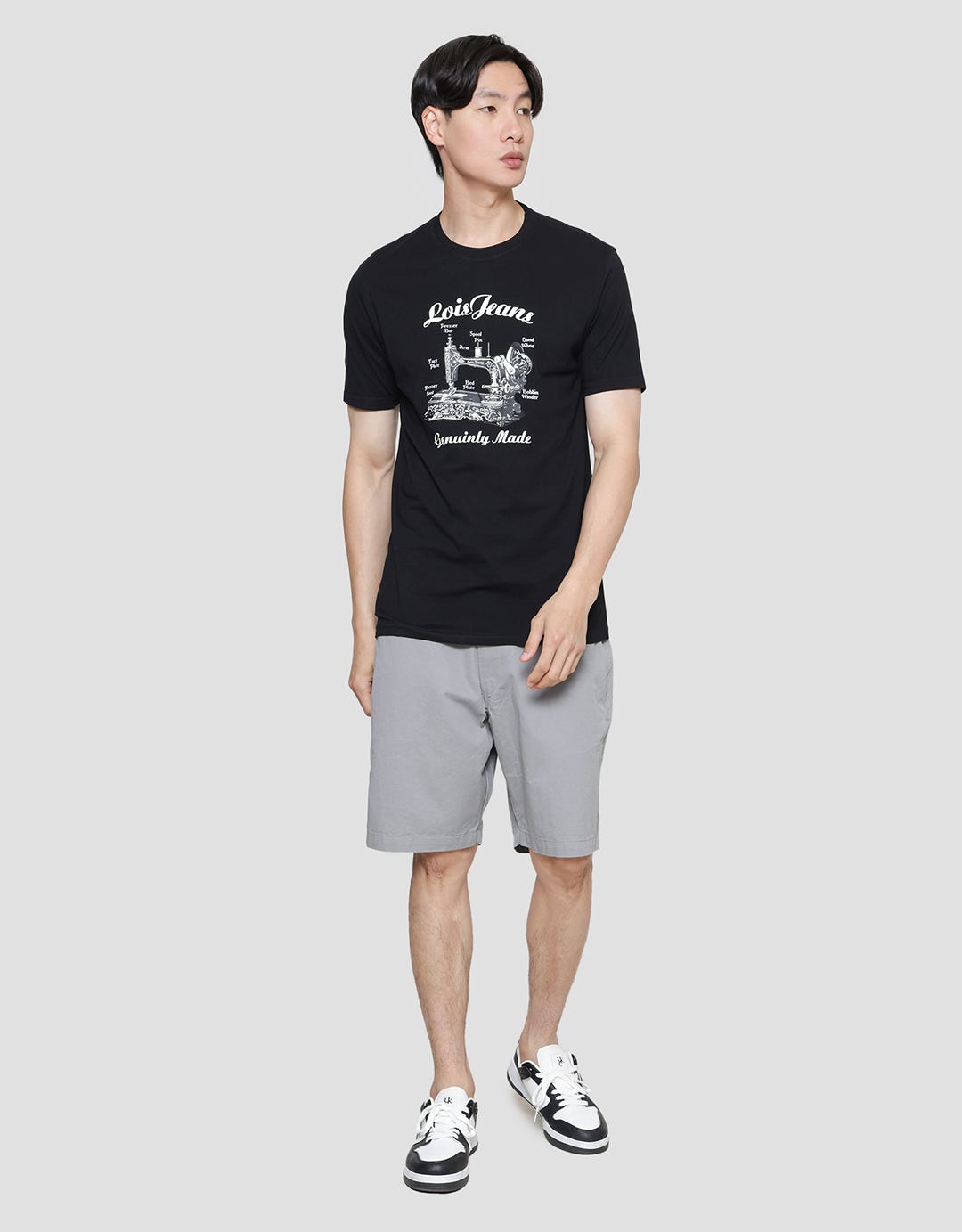 Lois Genuinly Man Kaos Lengan Pendek Pria