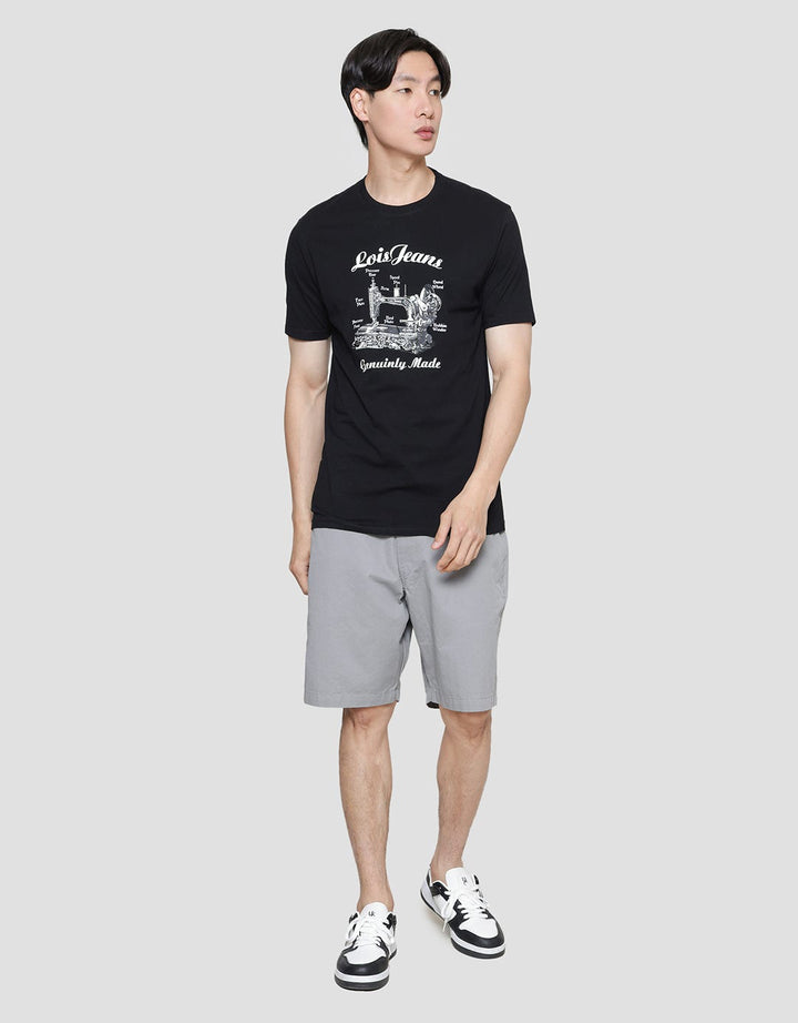 Lois Genuinly Man Kaos Lengan Pendek Pria