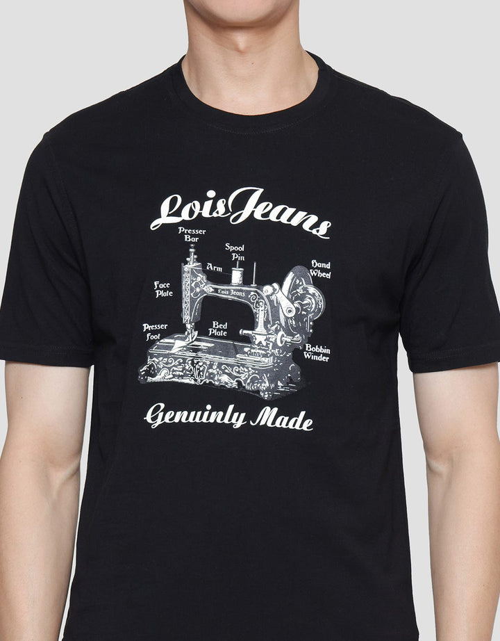 Lois Genuinly Man Kaos Lengan Pendek Pria