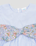 Pipiniko Strip And Bow Set Girls Clothing