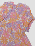 Pipiniko Smock Flower Set Pakaian Anak Perempuan