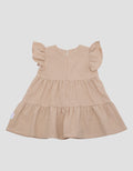 Pipiniko Two Tier Midi Dress for Girls