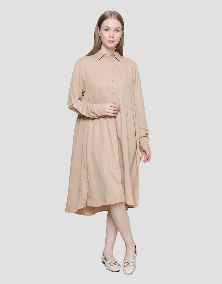Cardinal Girl Ruffle Women's Tunic Shirt