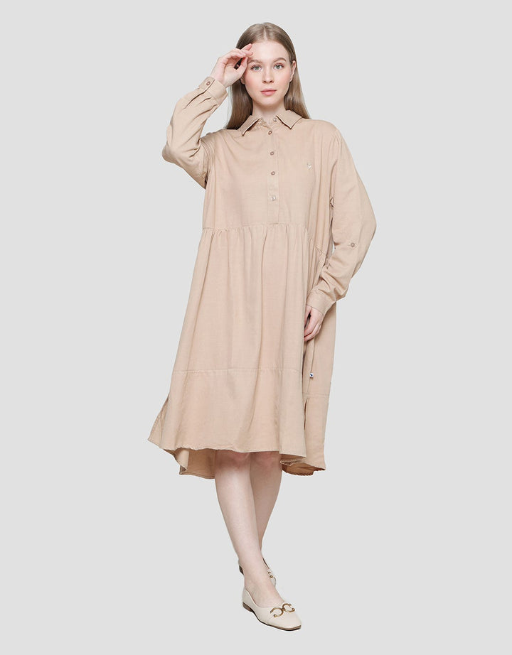 Cardinal Girl Ruffle Women's Tunic Shirt