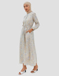 Geela Official Latifa Flower Dress Wanita
