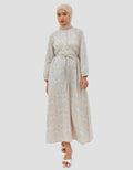 Geela Official Latifa Flower Dress Wanita