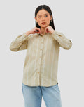 Geela Official Aemma Stripe Kemeja Wanita