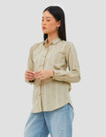 Geela Official Aemma Stripe Kemeja Wanita