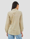 Geela Official Aemma Stripe Kemeja Wanita