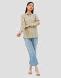 Geela Official Aemma Stripe Kemeja Wanita