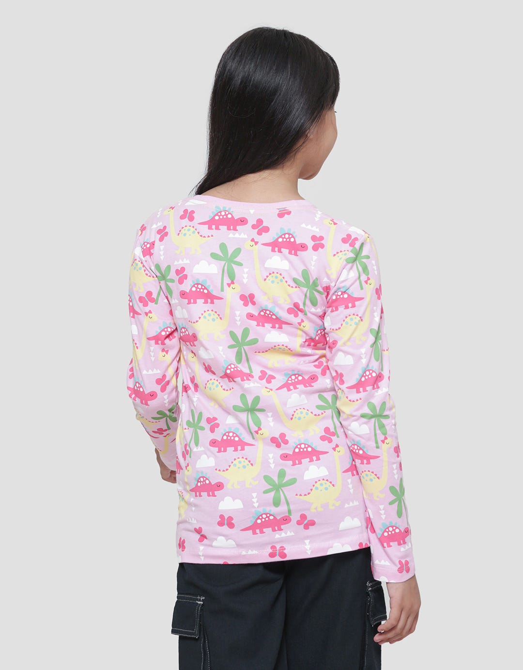 Aero Dino Butterfly Kaos Anak Perempuan