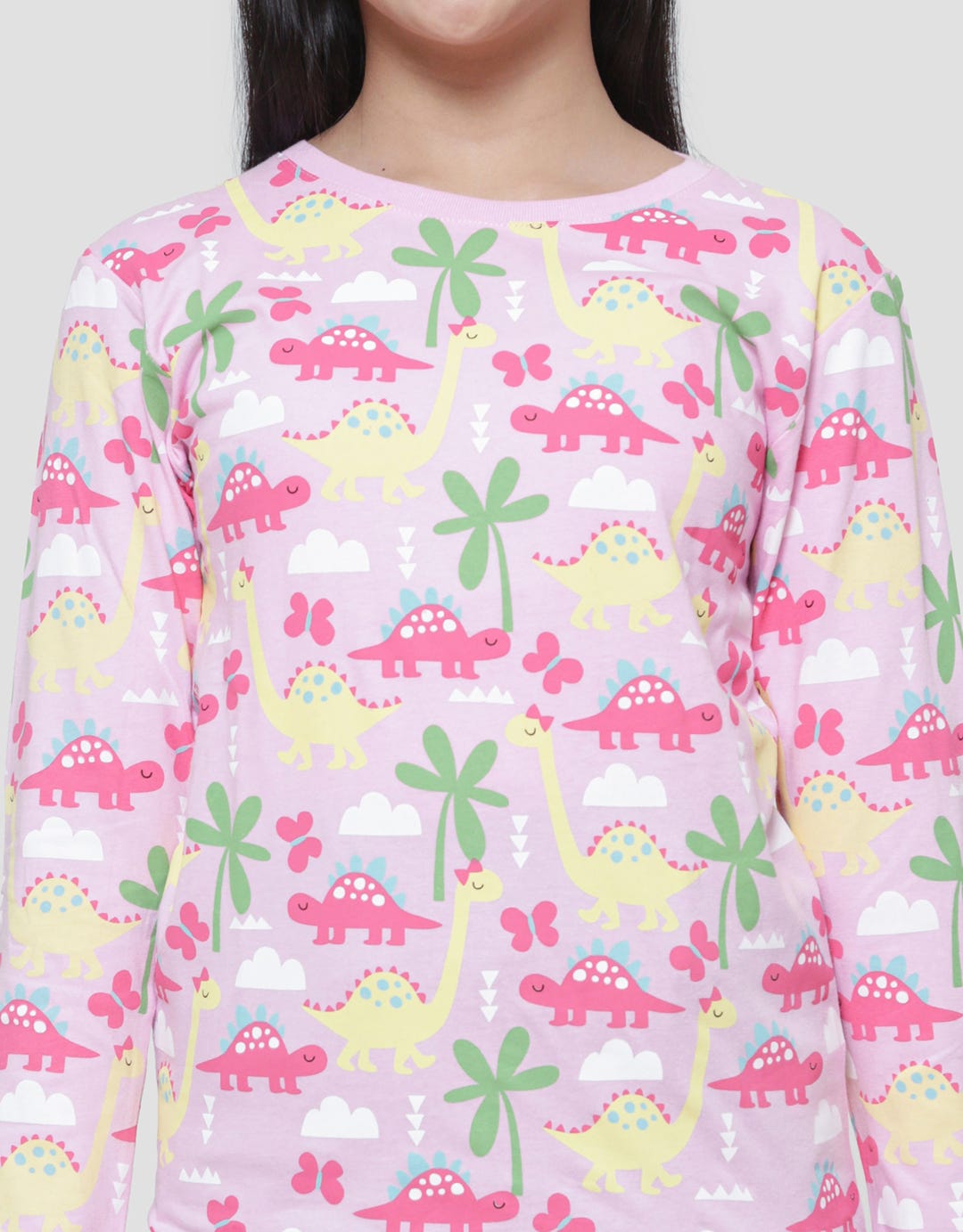 Aero Dino Butterfly Kaos Anak Perempuan