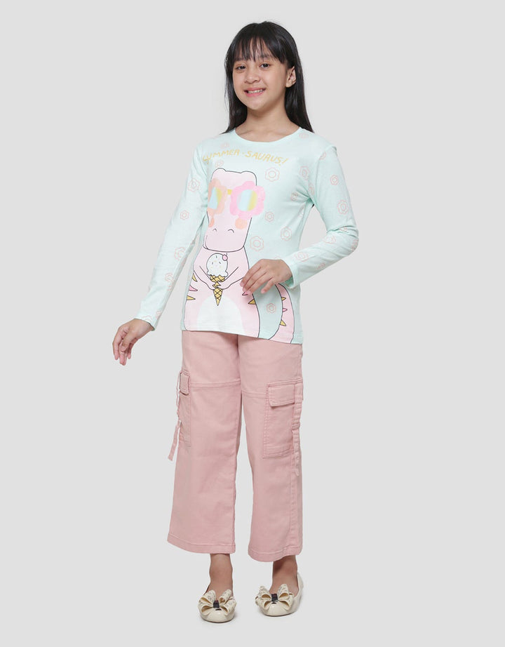 Aero Dino Ice Cream Girls T-Shirt