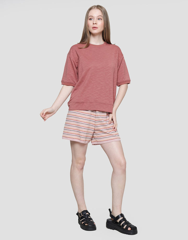 Connexion Round Cut N Sew Women's Short Sleeve T-Shirt