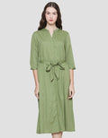 Connexion Maxi Dress 7/8 Wanita
