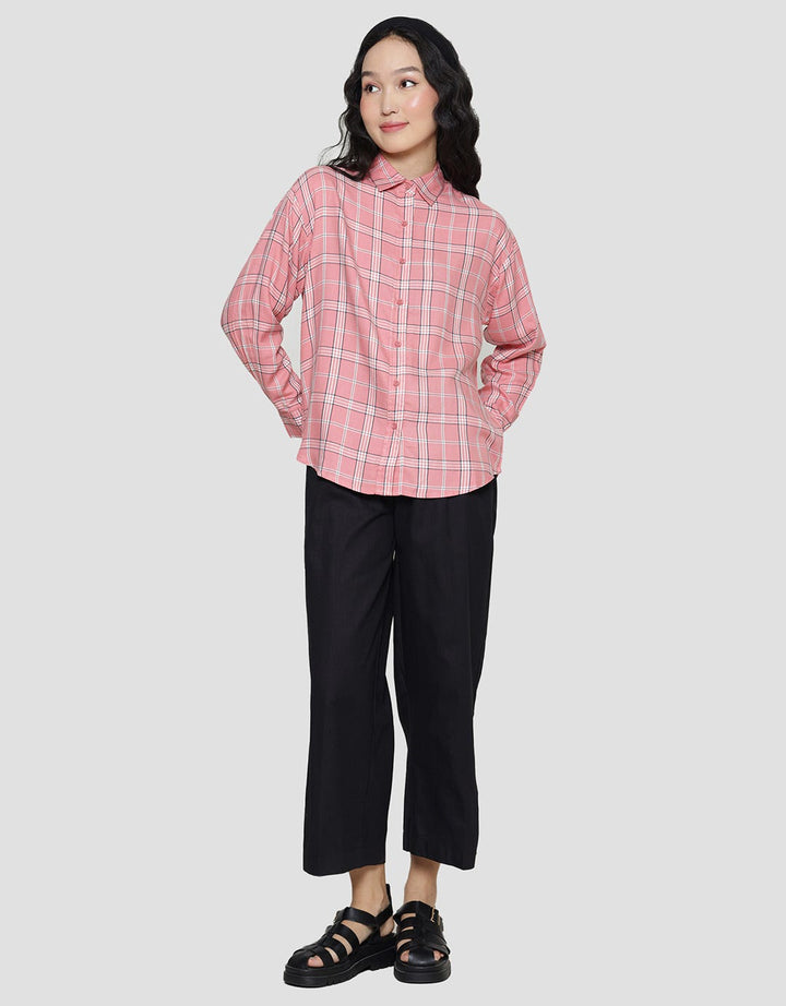 Nevada Check Rayon Twill Women's Shirt