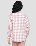 Nevada Rayon Twill Check Kemeja Wanita