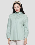 Nevada Basic Placket Kemeja Wanita
