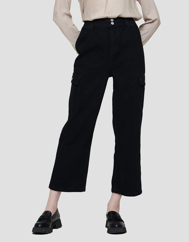 Nevada Celana Denim Cargo Wanita