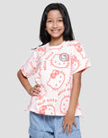 Character Hello Kitty Sport Kaos Anak Perempuan