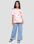 Character Hello Kitty Sport Kaos Anak Perempuan