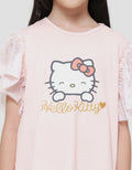 Hello Kitty Character Ruffle Tulle Girls T-shirt