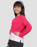 Character Barbie Texture Sweater for Girls