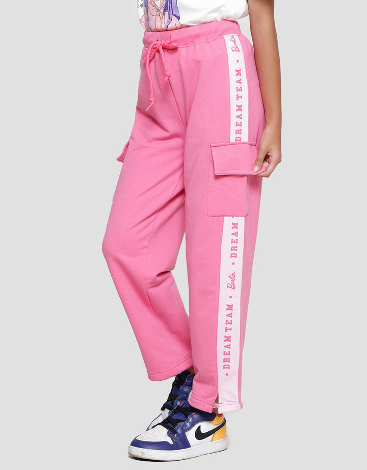 Character Barbie Rope Stopper Jogger Girls