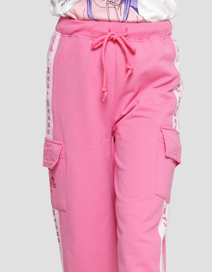 Character Barbie Rope Stopper Jogger Girls