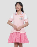 Character Top Sport Midi Dress Short Sleeve Girls