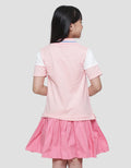 Character Top Sport Midi Dress Short Sleeve Girls